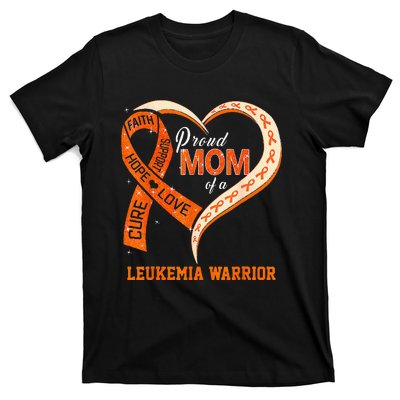 Leukemia Awareness Proud Mom Of A Leukemia Warrior T-Shirt