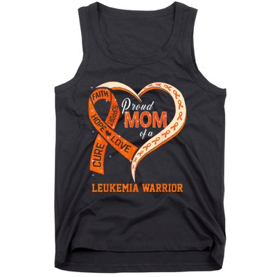 Leukemia Awareness Proud Mom Of A Leukemia Warrior Tank Top