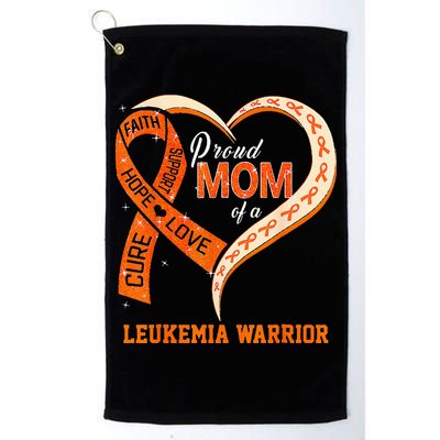 Leukemia Awareness Proud Mom Of A Leukemia Warrior Golf Towel