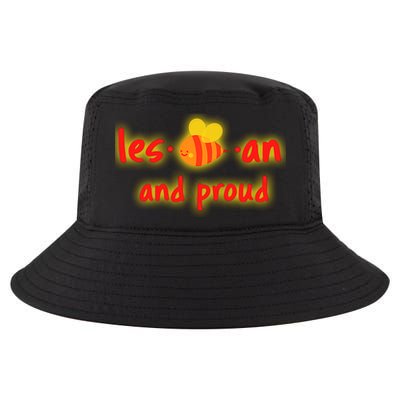 Lesbian And Proud Supportive Lgbtq Funny Bee Lover Lgbt Great Gift Cool Comfort Performance Bucket Hat