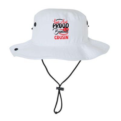 Loud And Proud Baseball Cousin For Family Matching Sport Team Bucket Hat