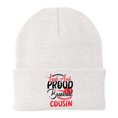 Loud And Proud Baseball Cousin For Family Matching Sport Team Beanie