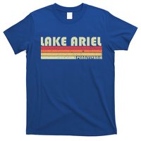 Lake Ariel Pennsylvania Funny Fishing Camping Summer Gift T-Shirt