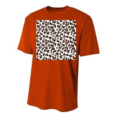 Leopard Animal Pattern Performance Sprint T-Shirt