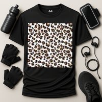 Leopard Animal Pattern Performance Shirt