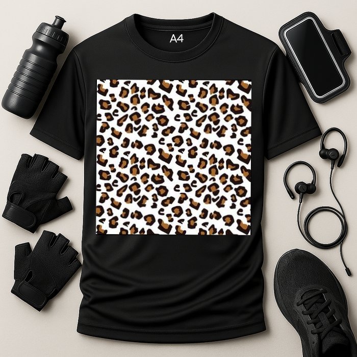 Leopard Animal Pattern Performance Shirt