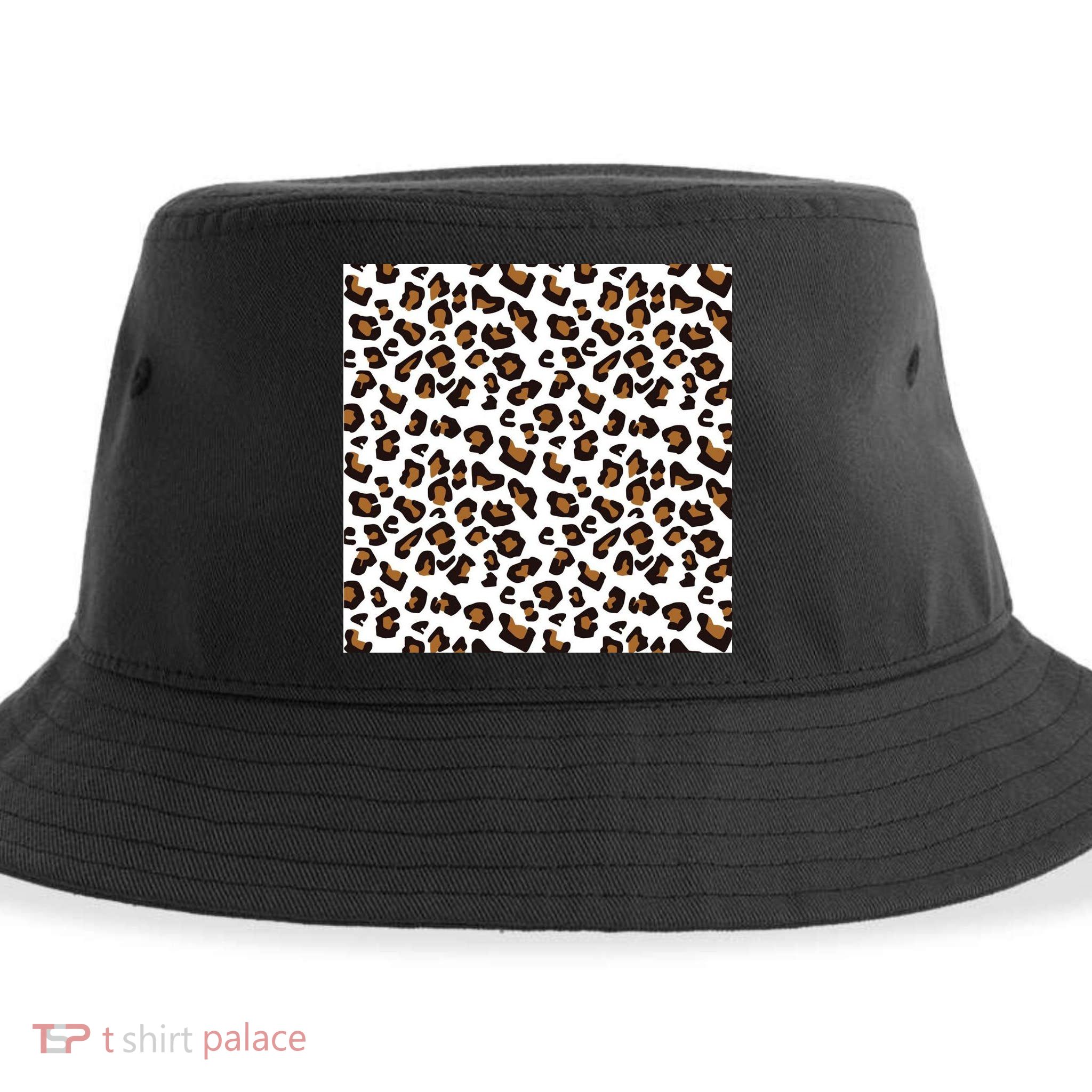 Leopard Animal Pattern Sustainable Bucket Hat