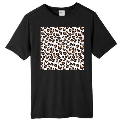 Leopard Animal Pattern Tall Fusion ChromaSoft Performance T-Shirt