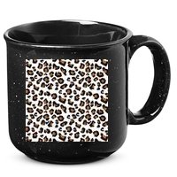 Leopard Animal Pattern 15oz Campfire Ceramic Mug