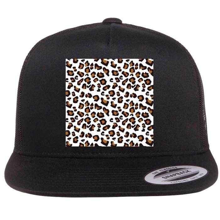 Leopard Animal Pattern Flatbill Hat