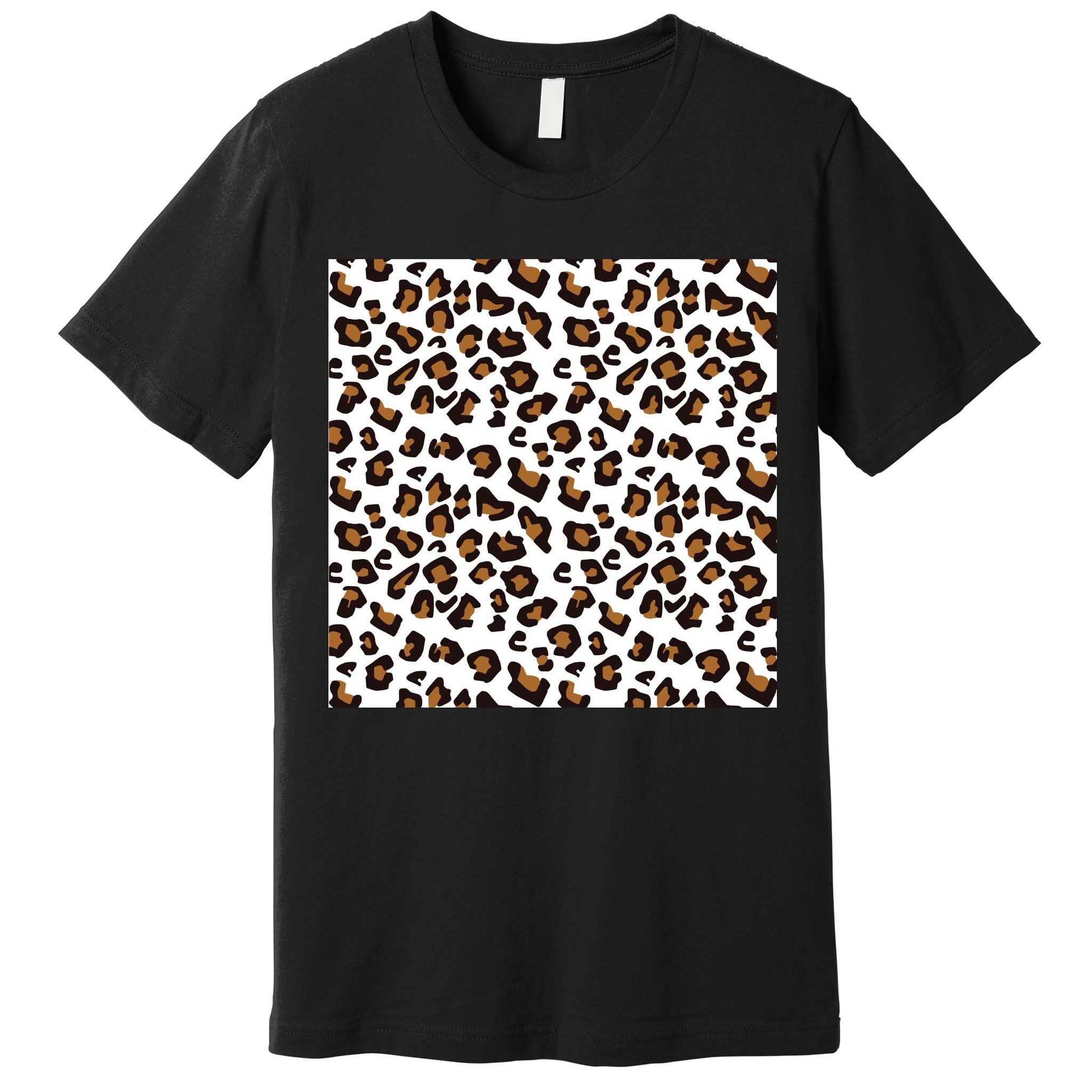 Leopard Animal Pattern Premium T-Shirt