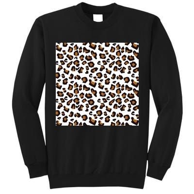 Leopard Animal Pattern Tall Sweatshirt
