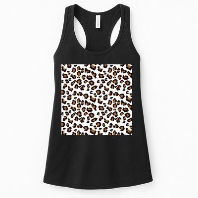 Leopard Animal Pattern Womens Tank Top