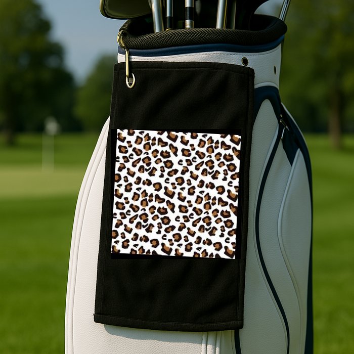 Leopard Animal Pattern Golf Towel