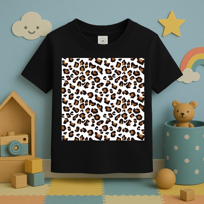 Leopard Animal Pattern Toddler T-Shirt
