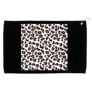 Leopard Animal Pattern Grommeted Golf Towel