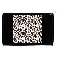 Leopard Animal Pattern Grommeted Golf Towel