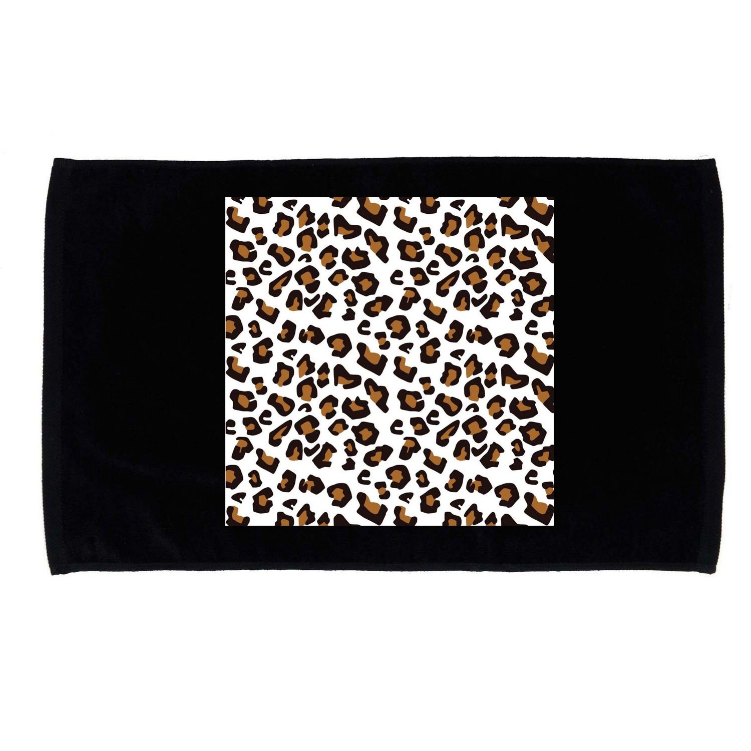 Leopard Animal Pattern Microfiber Hand Towel