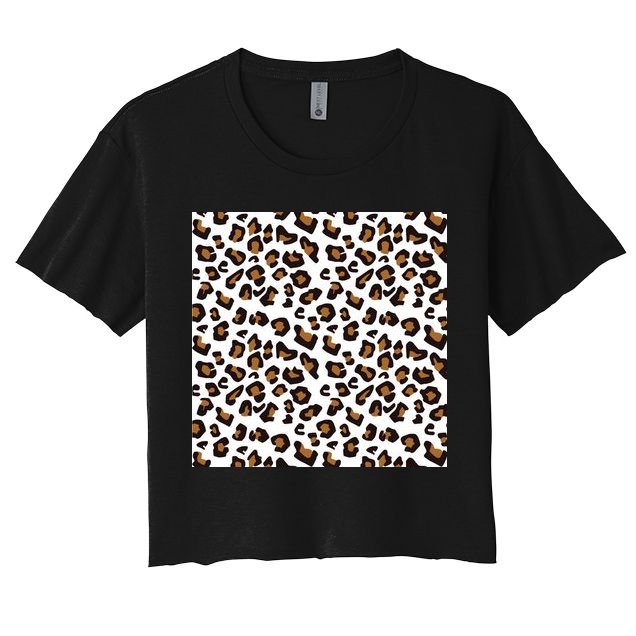 Leopard Animal Pattern Crop Top