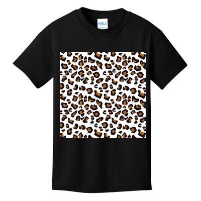 Leopard Animal Pattern Kids T-Shirt