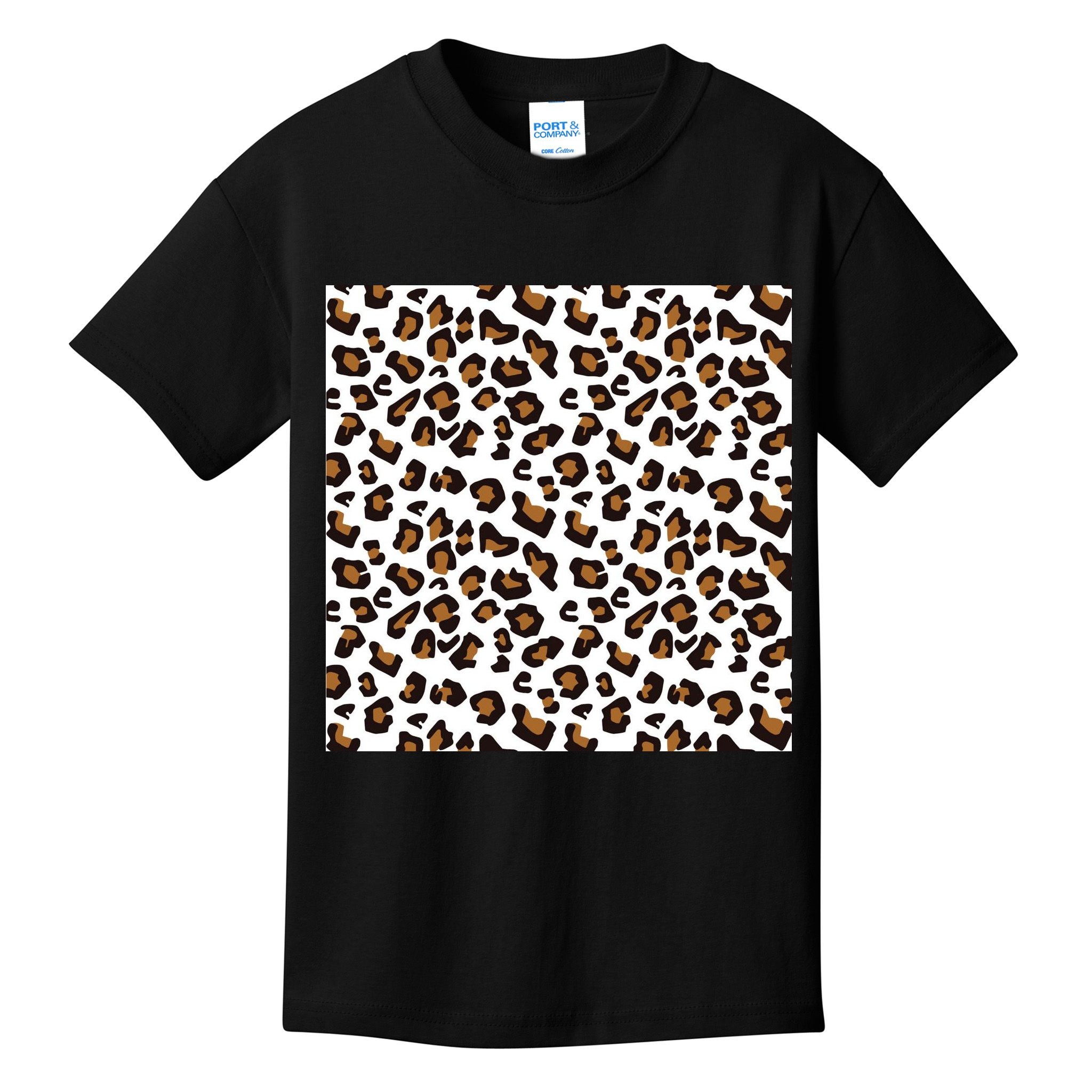 Leopard Animal Pattern Kids T-Shirt