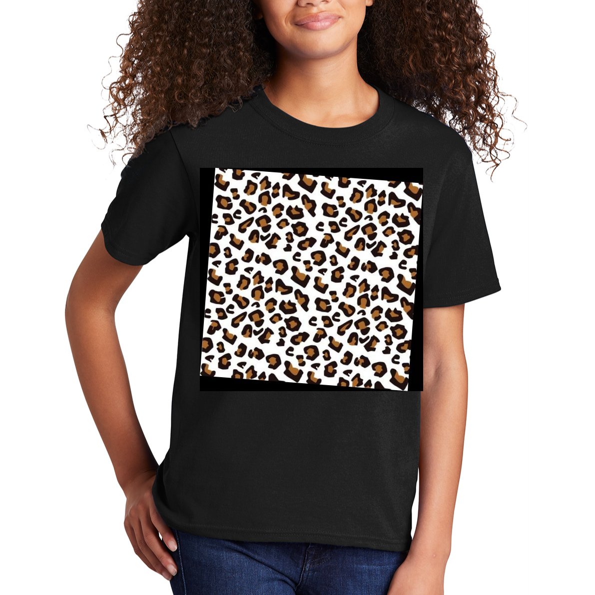 Leopard Animal Pattern Kids T-Shirt