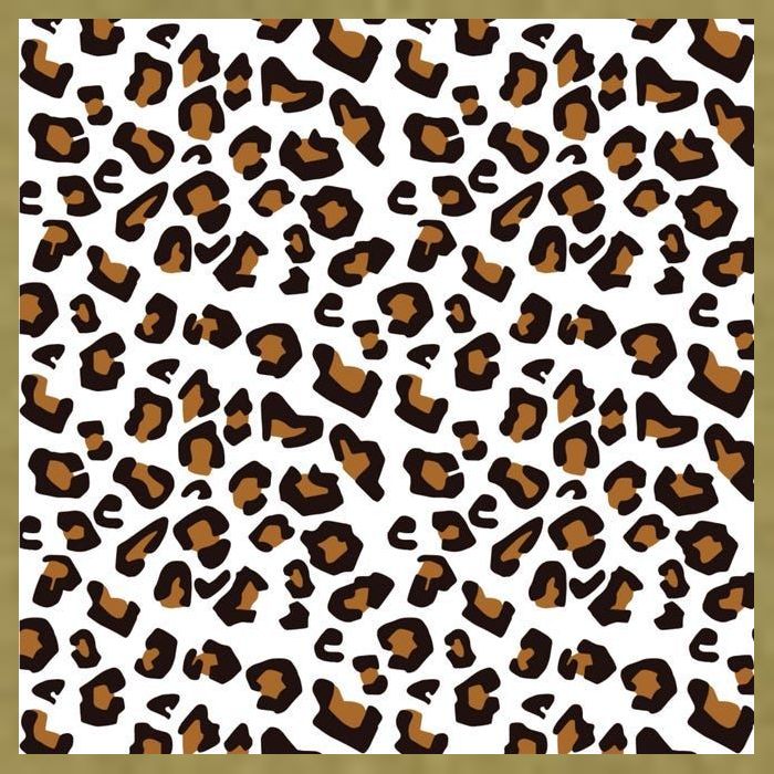 Leopard Animal Pattern Garment-Dyed Women's Muscle Tee