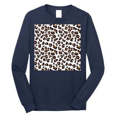 Leopard Animal Pattern Long Sleeve Shirt