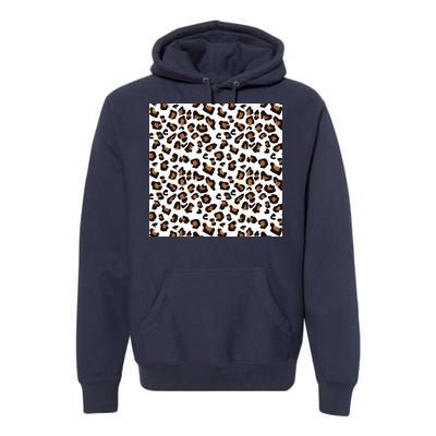 Leopard Animal Pattern Premium Hoodie