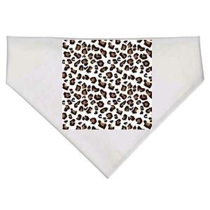 Leopard Animal Pattern USA-Made Doggie Bandana