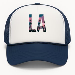 Los Angeles Palm Trees Trucker Hat