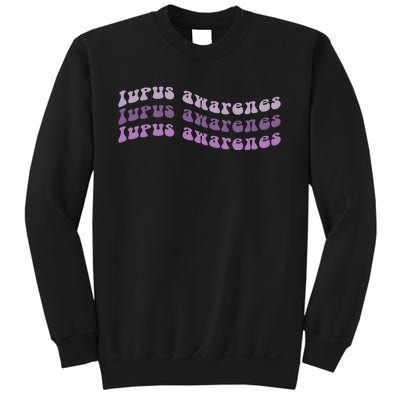 Lupus Awareness Purple Lupus Warrior Sweatshirt