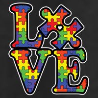 Love Autism Puzzle Piece Trucker Hat