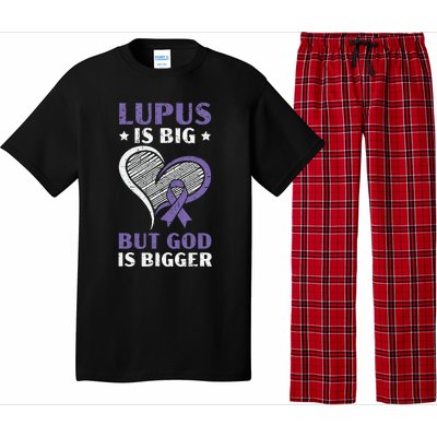 Lupus Awareness Purple Ribbon SLE Autoimmune Disease Pajama Set