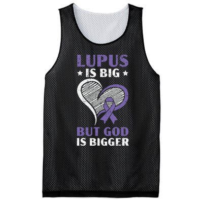 Lupus Awareness Purple Ribbon SLE Autoimmune Disease Mesh Reversible Basketball Jersey Tank