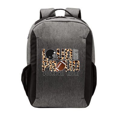 Loud And Proud Football Mom Vector Backpack