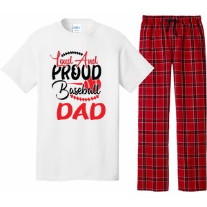 Loud And Proud Baseball Dad For Family Matching Father's Day Pajama Set