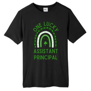 Lucky Assistant Principal Gift St Patricks Assistant Principal Gift Tall Fusion ChromaSoft Performance T-Shirt