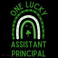 Lucky Assistant Principal Gift St Patricks Assistant Principal Gift Cooling Performance Long Sleeve Crew