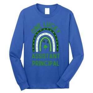 Lucky Assistant Principal Gift St Patricks Assistant Principal Gift Long Sleeve Shirt