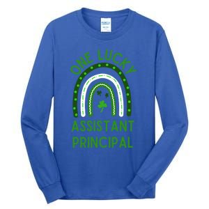 Lucky Assistant Principal Gift St Patricks Assistant Principal Gift Tall Long Sleeve T-Shirt