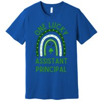 Lucky Assistant Principal Gift St Patricks Assistant Principal Gift Premium T-Shirt