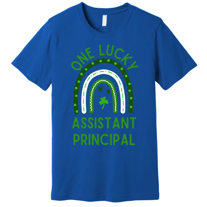 Lucky Assistant Principal Gift St Patricks Assistant Principal Gift Premium T-Shirt