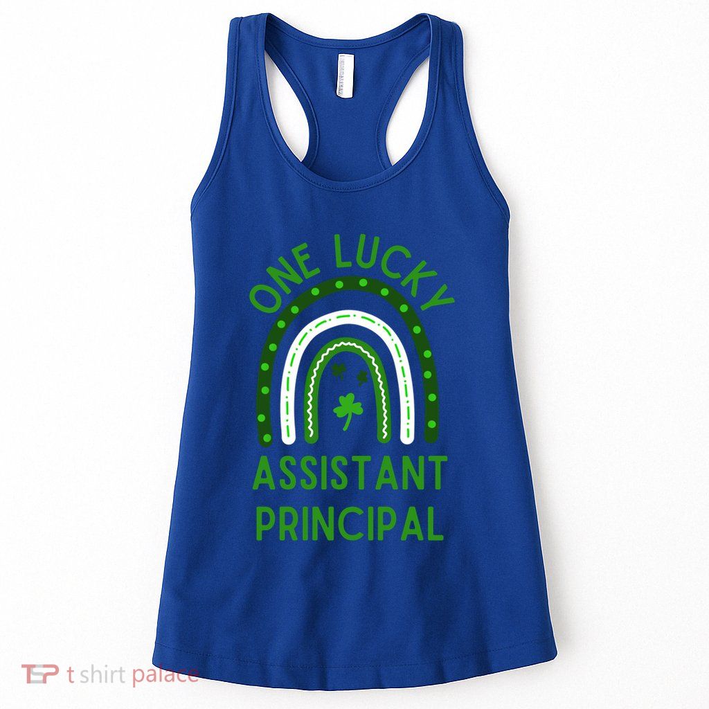 Lucky Assistant Principal Gift St Patricks Assistant Principal Gift Womens Tank Top