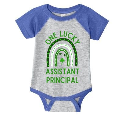 Lucky Assistant Principal Gift St Patricks Assistant Principal Gift Infant Baby Jersey Bodysuit