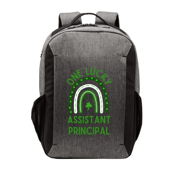 Lucky Assistant Principal Gift St Patricks Assistant Principal Gift Vector Backpack