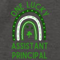 Lucky Assistant Principal Gift St Patricks Assistant Principal Gift Vector Backpack