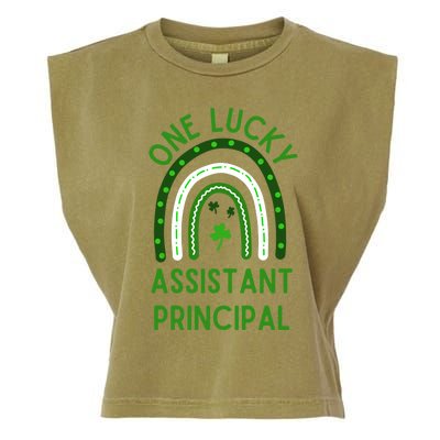 Lucky Assistant Principal Gift St Patricks Assistant Principal Gift Garment-Dyed Women's Muscle Tee