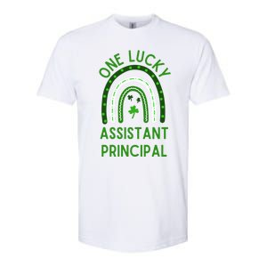 Lucky Assistant Principal Gift St Patricks Assistant Principal Gift Softstyle CVC T-Shirt