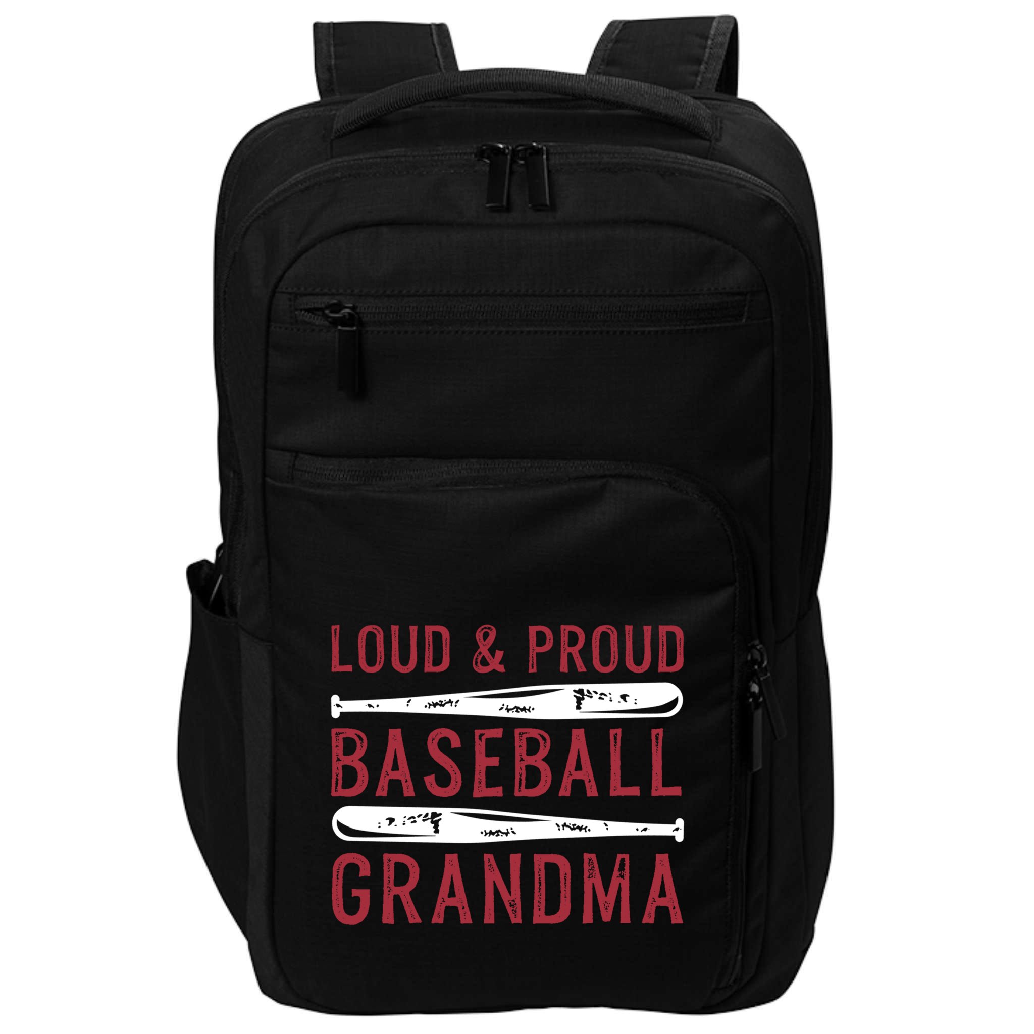 Loud And Proud Baseball Grandma Gift Impact Tech Backpack